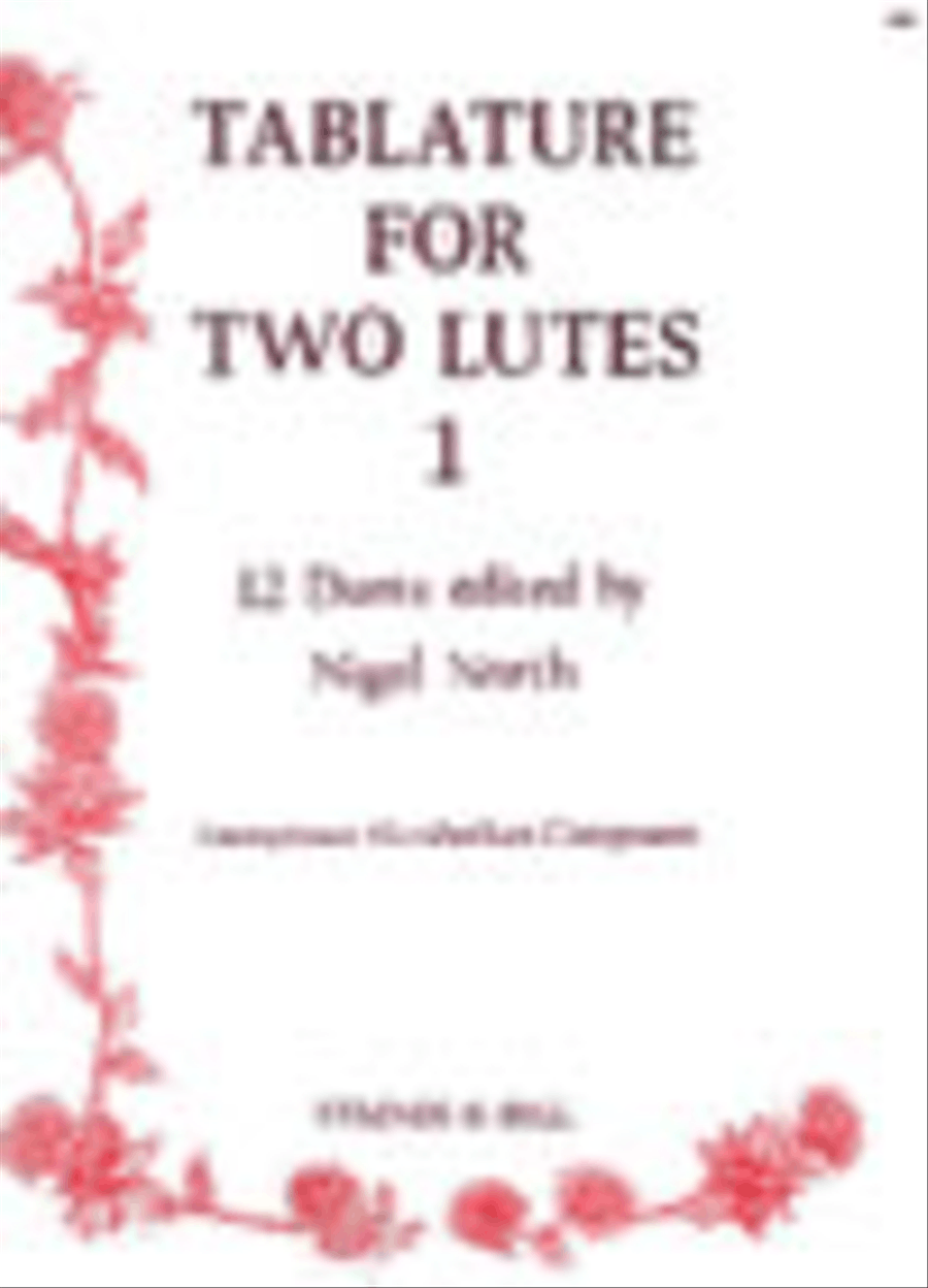 Tablature for Two Lutes: Book 1 Lute scores gallery preview page 1