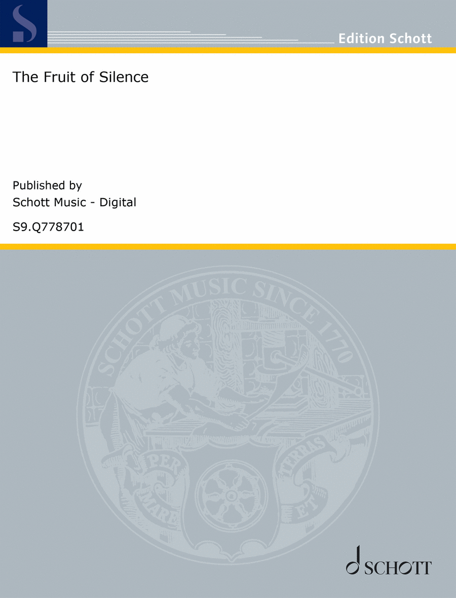The Fruit of Silence Mixed Choir scores gallery preview page 1