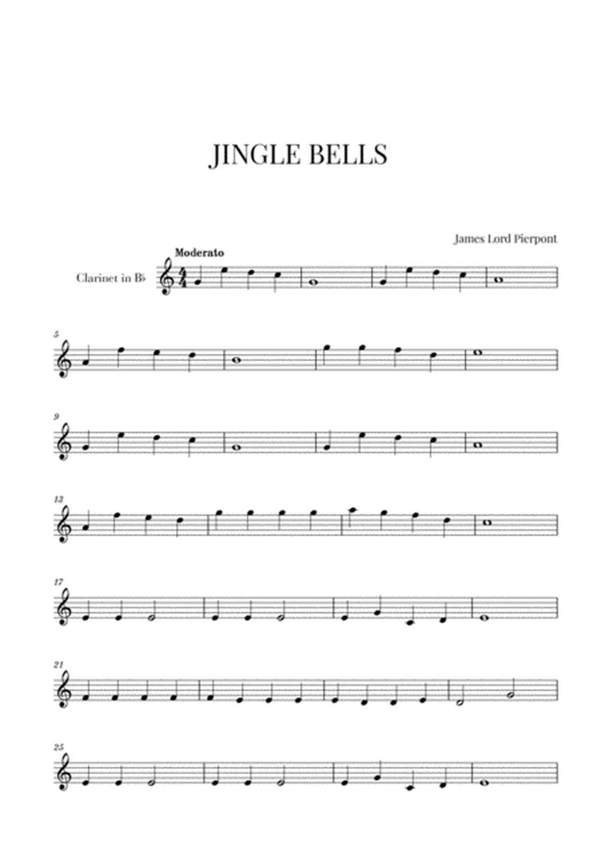 Jingle Bells for Clarinet image number null