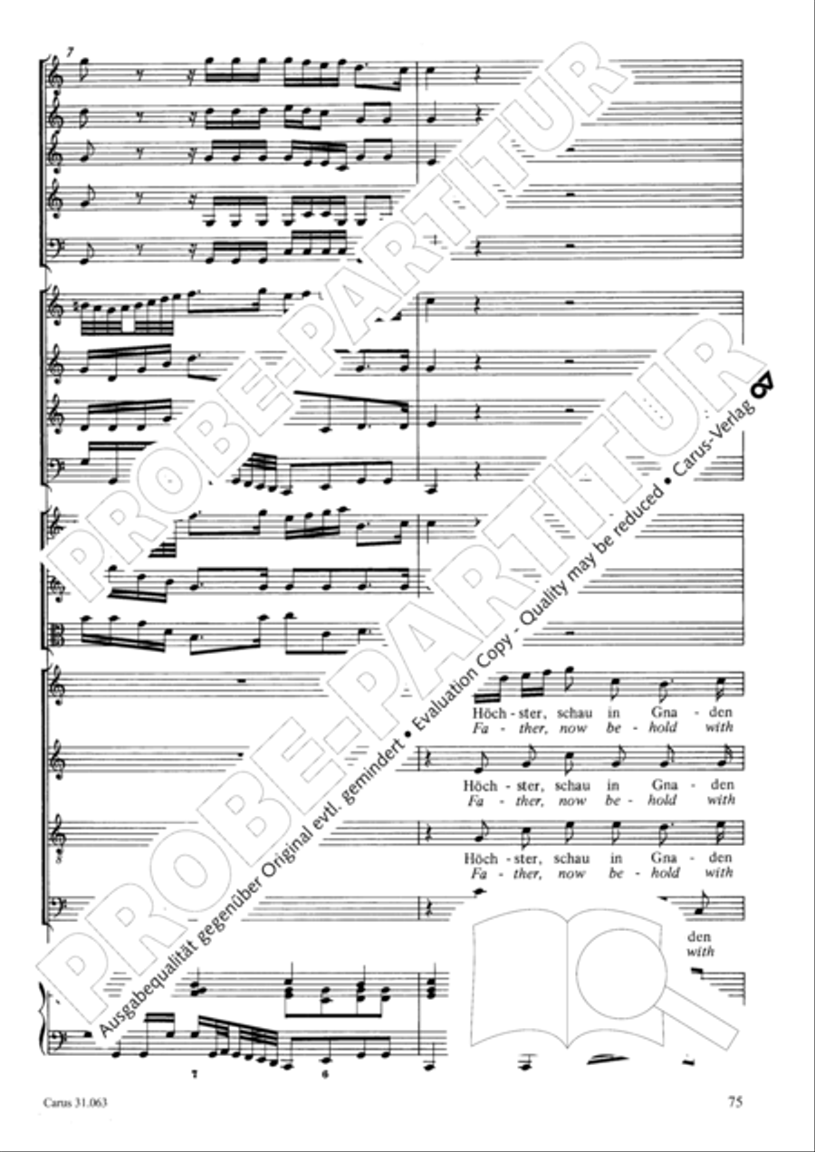 Christians, etch this blessed day (Christen, atzet diesen Tag) 4-Part scores gallery preview page 76