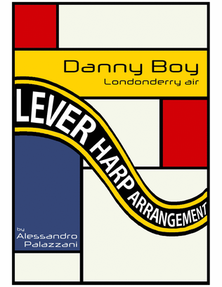 Book cover for Danny Boy (Londonderry air) for every kind of harp or piano
