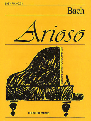 Book cover for Arioso (Easy Piano No.23)