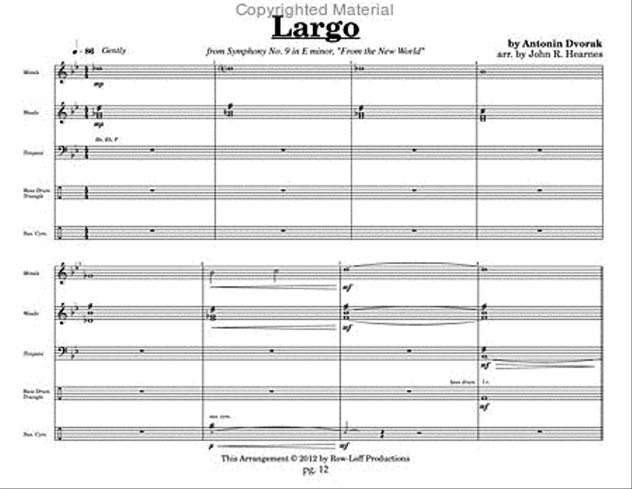 A Taste OF Classicals (Blast Off Series) Percussion Ensemble scores gallery preview page 5