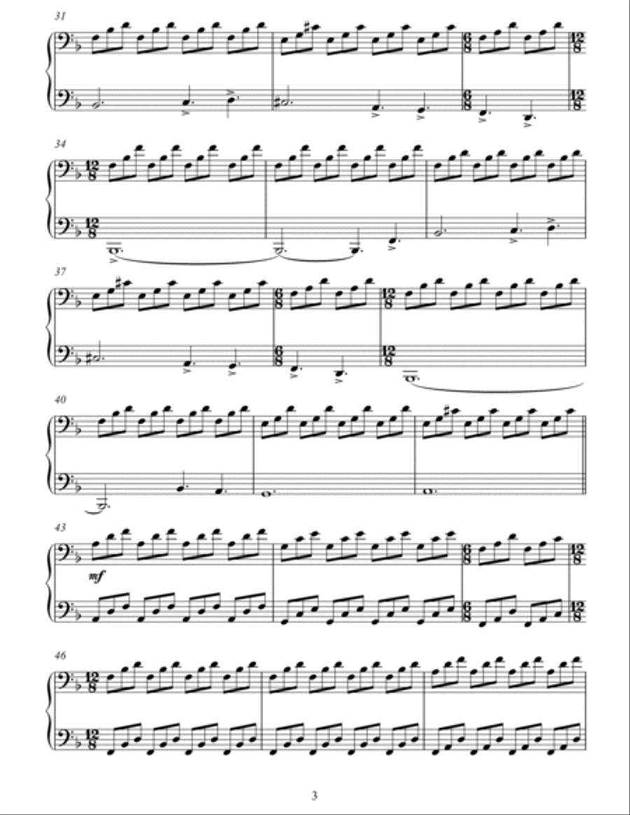 Circadian Circadian Piano Solo scores gallery preview page 3