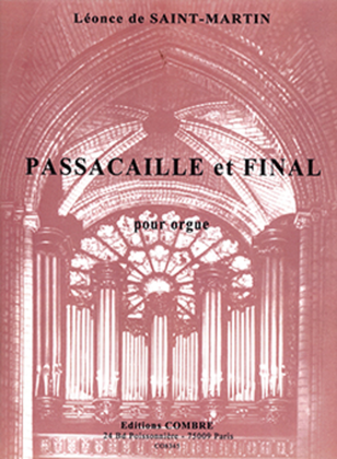 Book cover for Passacaille Op. 28 et Final Op. 29