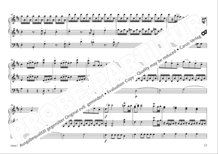 17 Church sonatas Organ Solo scores gallery preview page 18