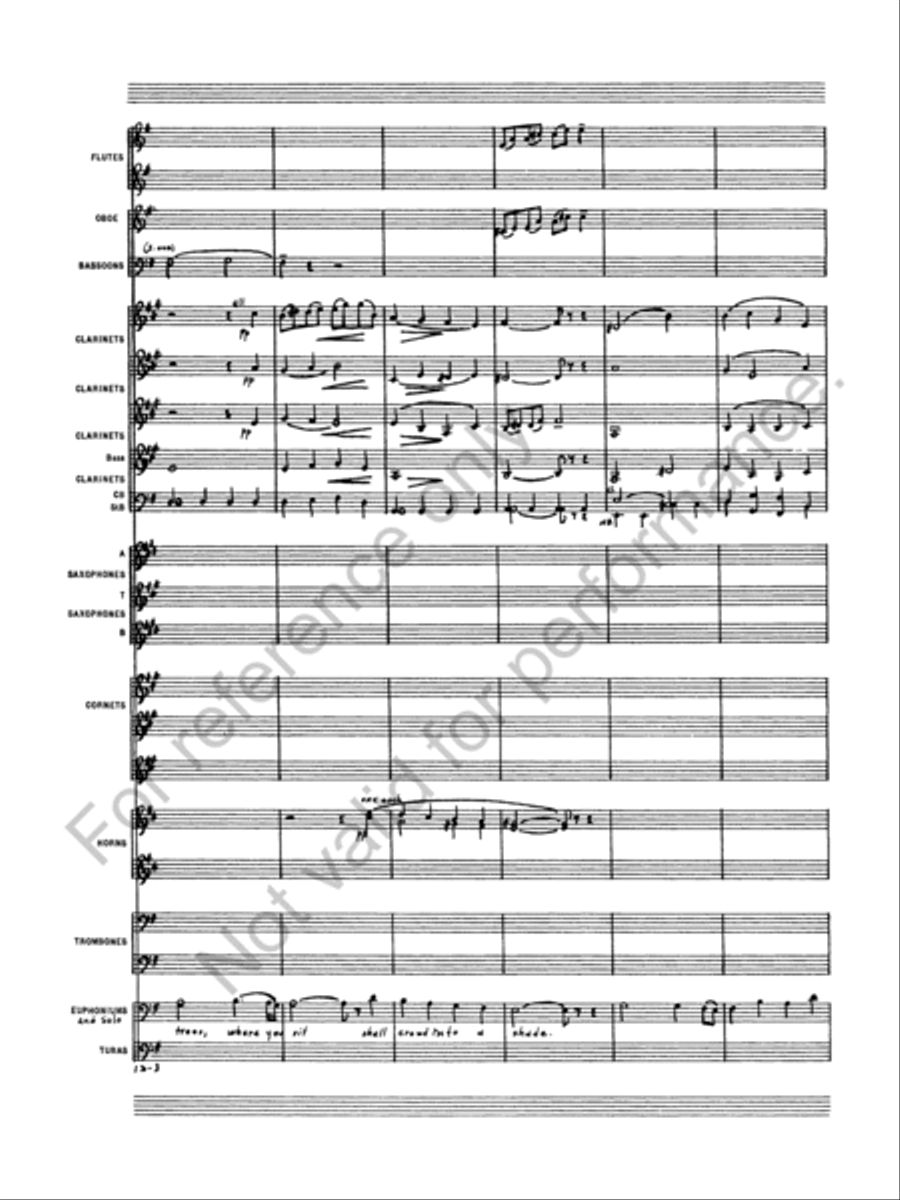 Where'er You Walk Concert Band scores gallery preview page 5