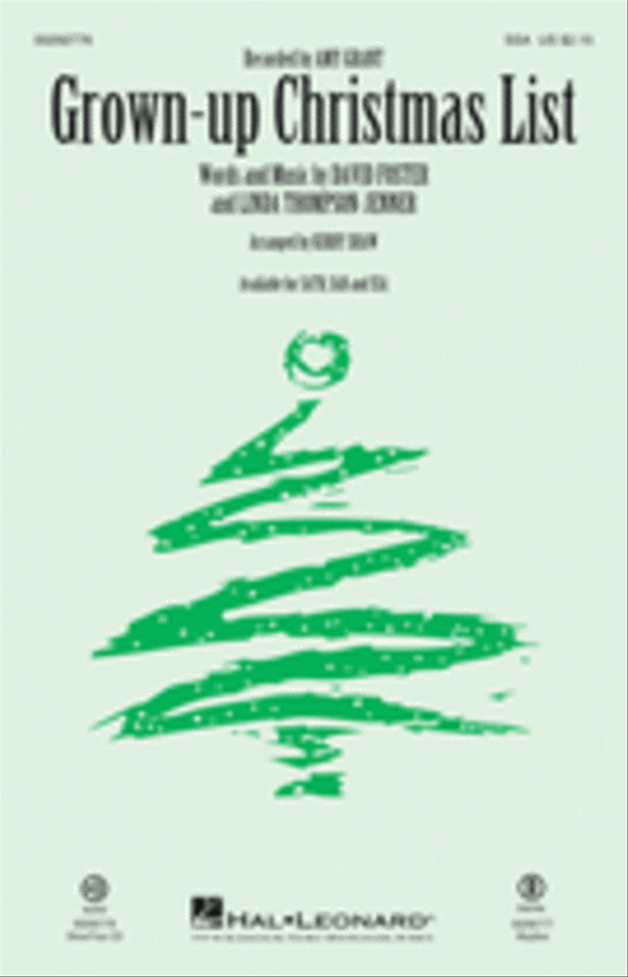 Grown-Up Christmas List Grown-Up Christmas List SSA scores gallery preview page 1