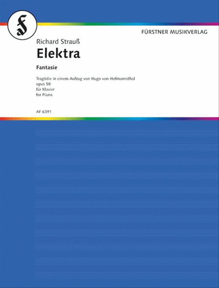 Elektra Piano Solo scores gallery preview page 1