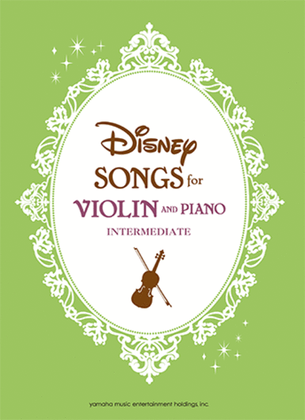 Disney Songs for Violin and Piano/English Version