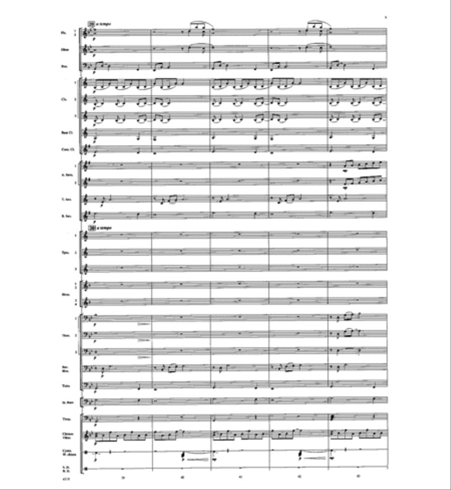 Pastorale Pastorale Concert Band scores gallery preview page 10