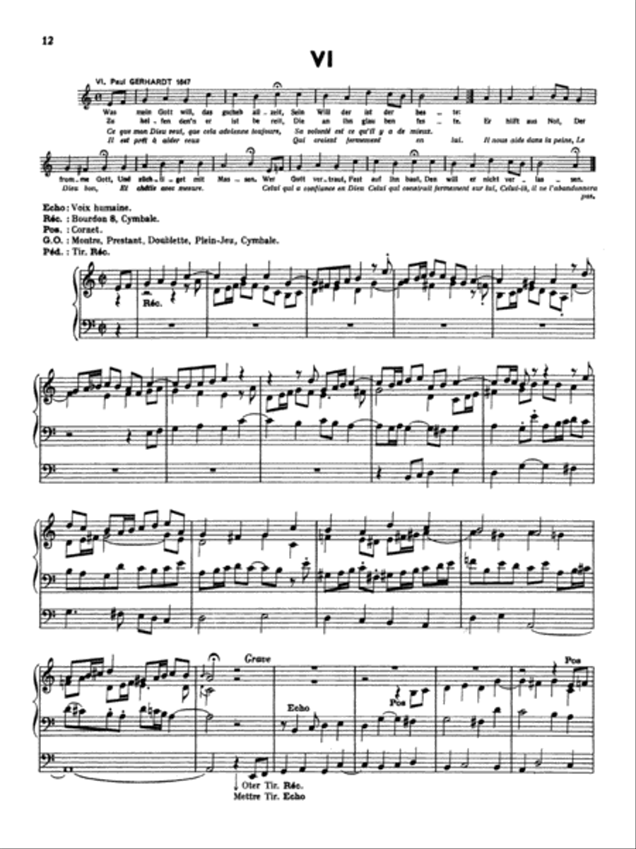 Bach: Organ Works Bach: Organ Works Organ scores gallery preview page 1