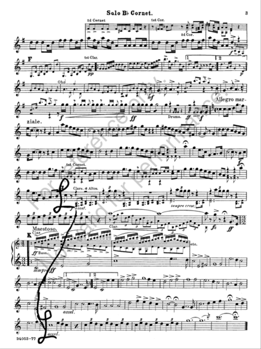 American Fantasie American Fantasie Concert Band scores gallery preview page 5