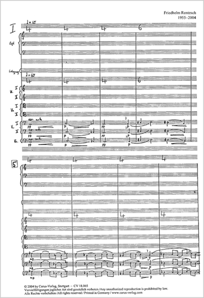 Organ Concerto (Orgelkonzert)