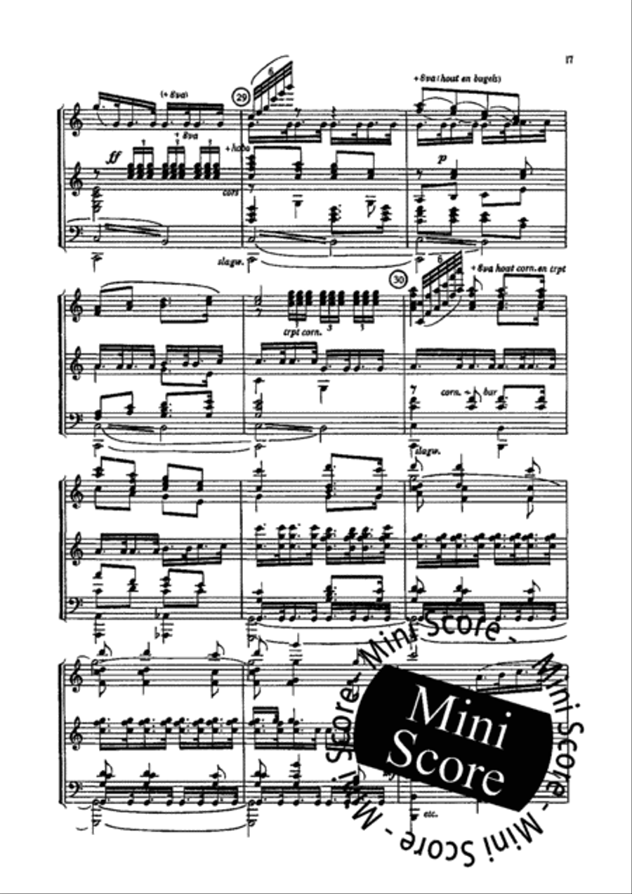 Ballade en Alla Marcia Ballade en Alla Marcia Concert Band scores gallery preview page 21