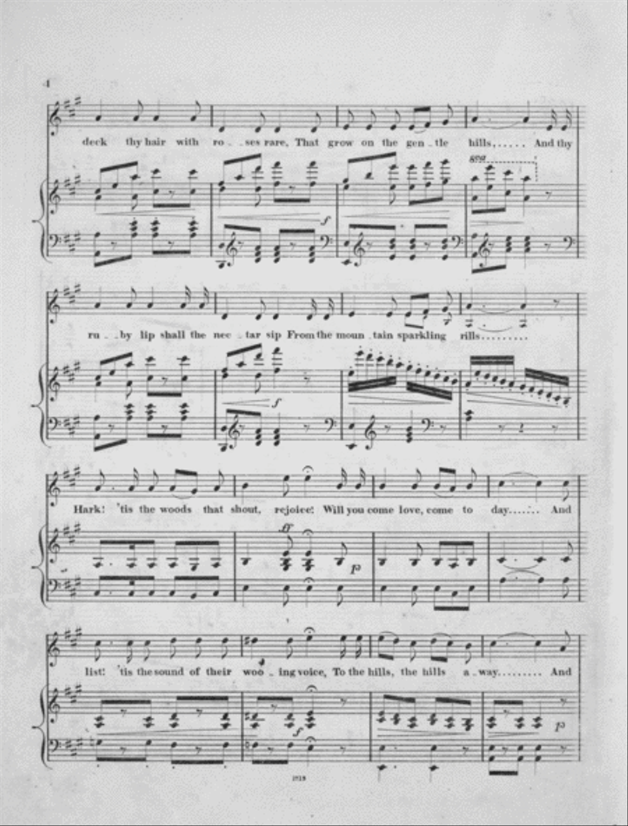 Will You Come to My Mountain Home Voice scores gallery preview page 4