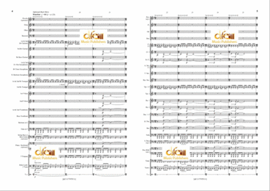 Conan the Barbarian - Anvil of CRom Concert Band scores gallery preview page 3