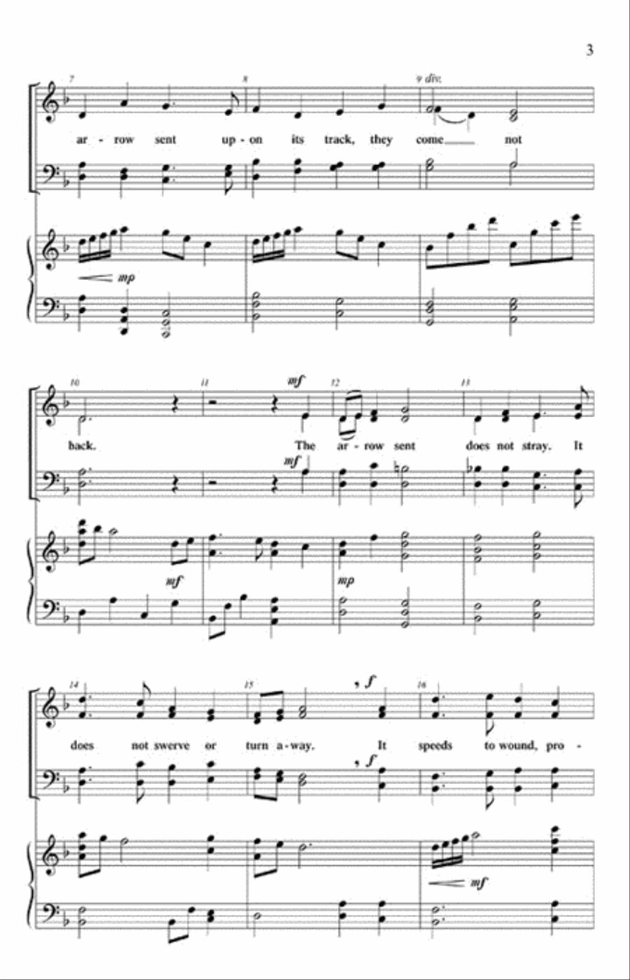 Remember Three Things 4-Part scores gallery preview page 3