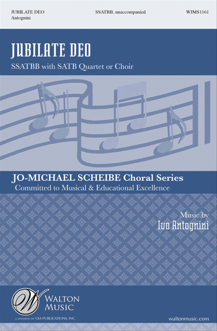 Jubilate Deo (SSATBB with SATB solos) 4-Part scores gallery preview page 1