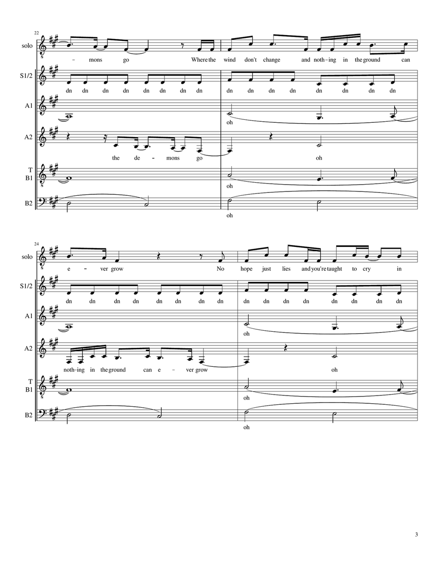 Alive Divisi scores gallery preview page 3