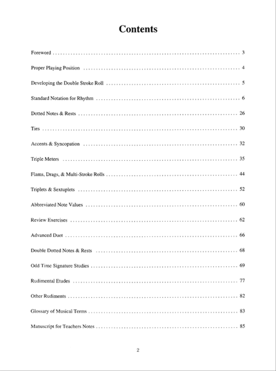 Snare Drum 101 Snare Drum scores gallery preview page 3