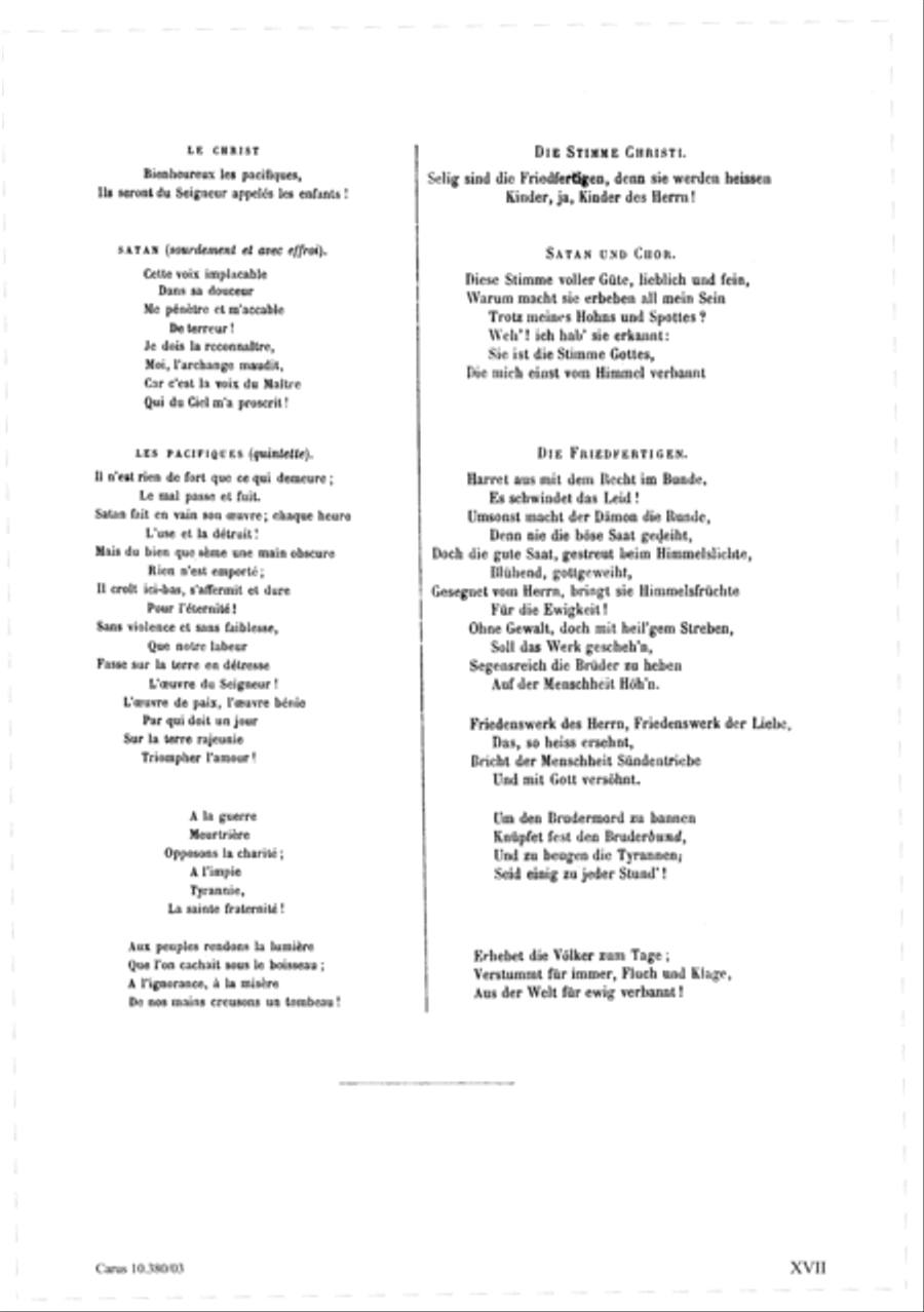 Les Beatitudes Choir scores gallery preview page 18