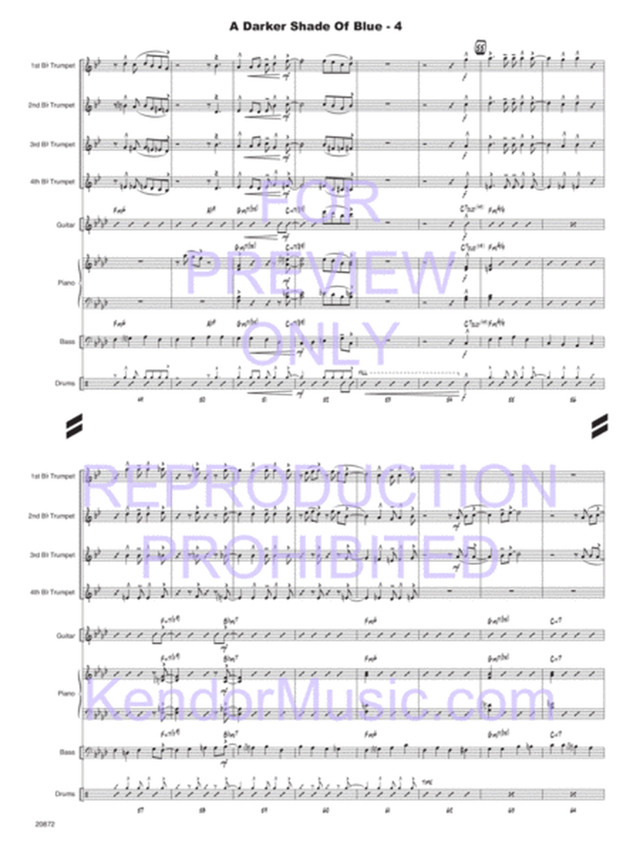 Trumpet Section Workout with MP3s (6 pieces to develop the jazz ensemble section) image number null
