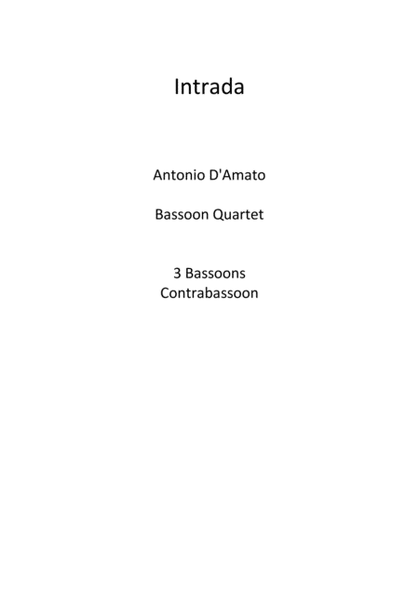 Intrada Bassoon Quartet