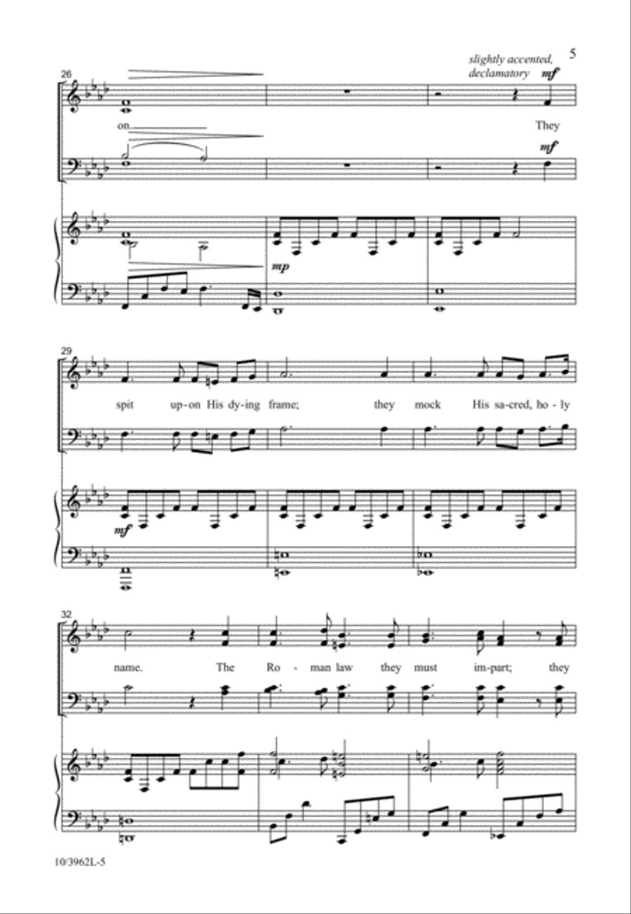 The Heart of Jesus The Heart of Jesus 4-Part scores gallery preview page 6