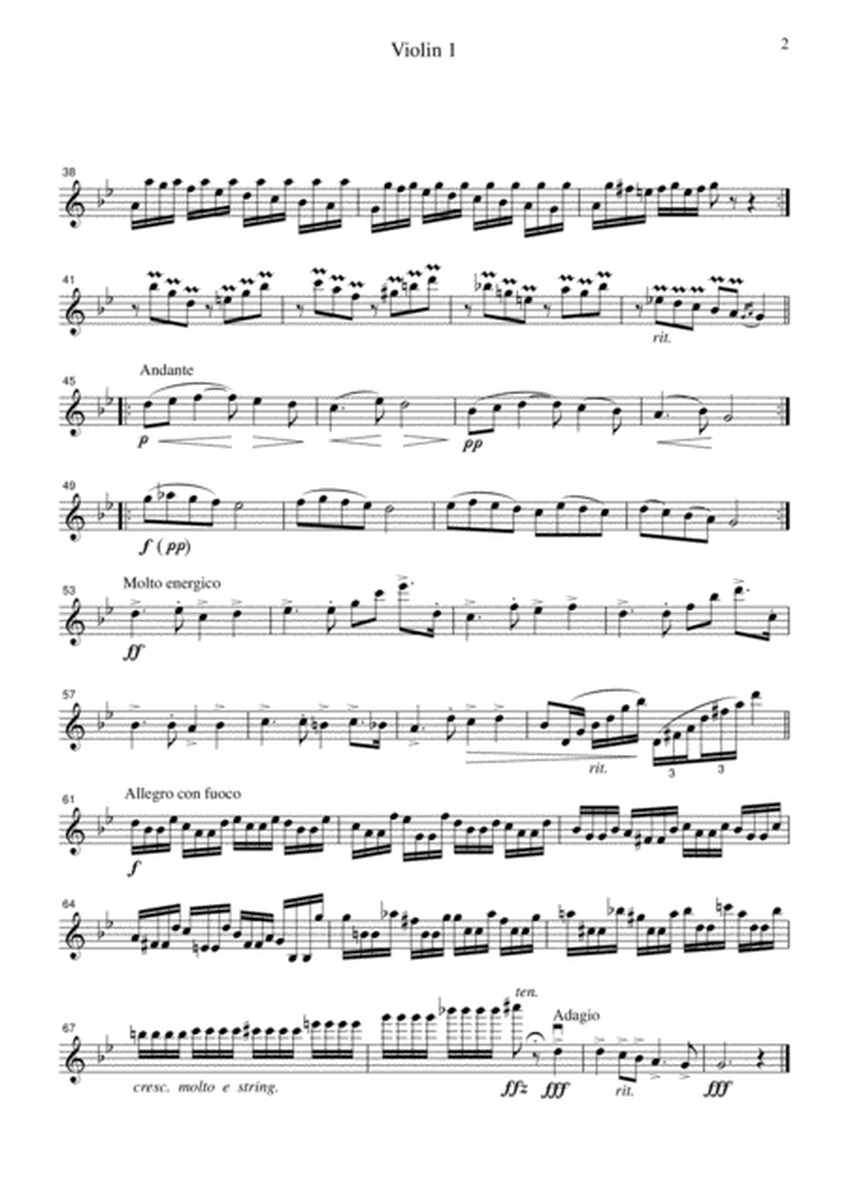 Handel/Halvolsen Passacaglia, for string quartet, CH108 image number null