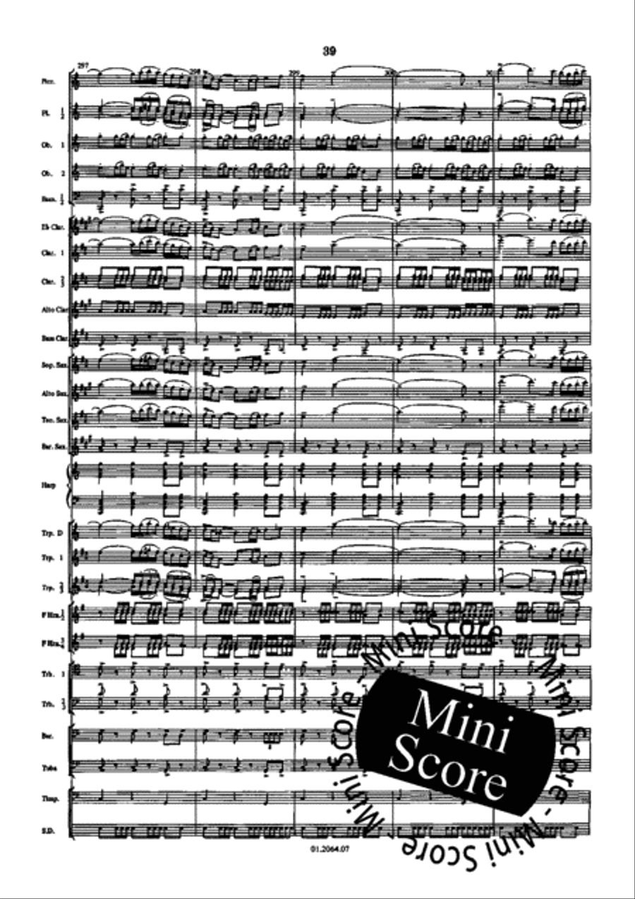 Bolero Bolero Concert Band scores gallery preview page 43