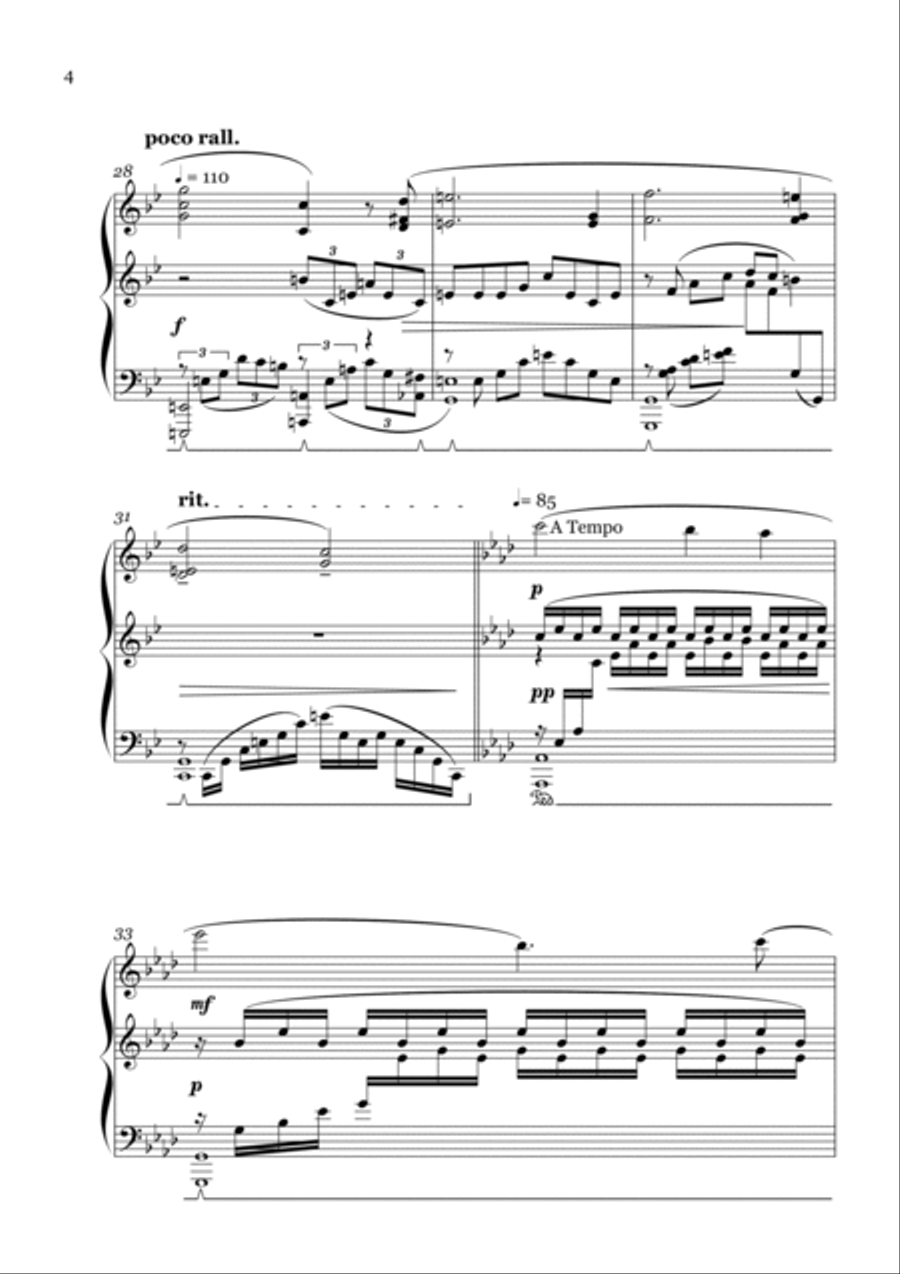 I'll Walk With God I'll Walk With God Piano Solo scores gallery preview page 4