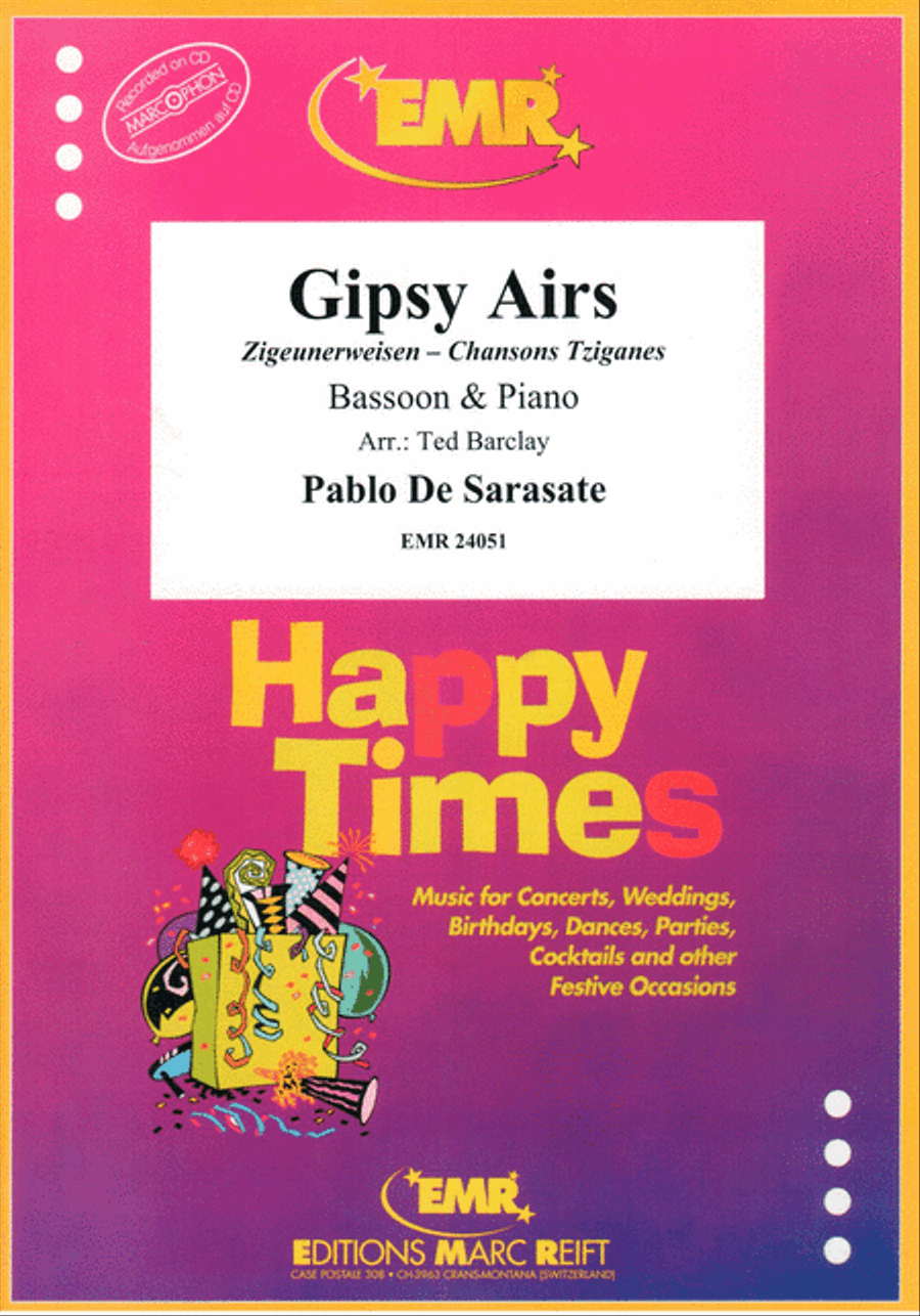 Gipsy Airs Bassoon Solo scores gallery preview page 1