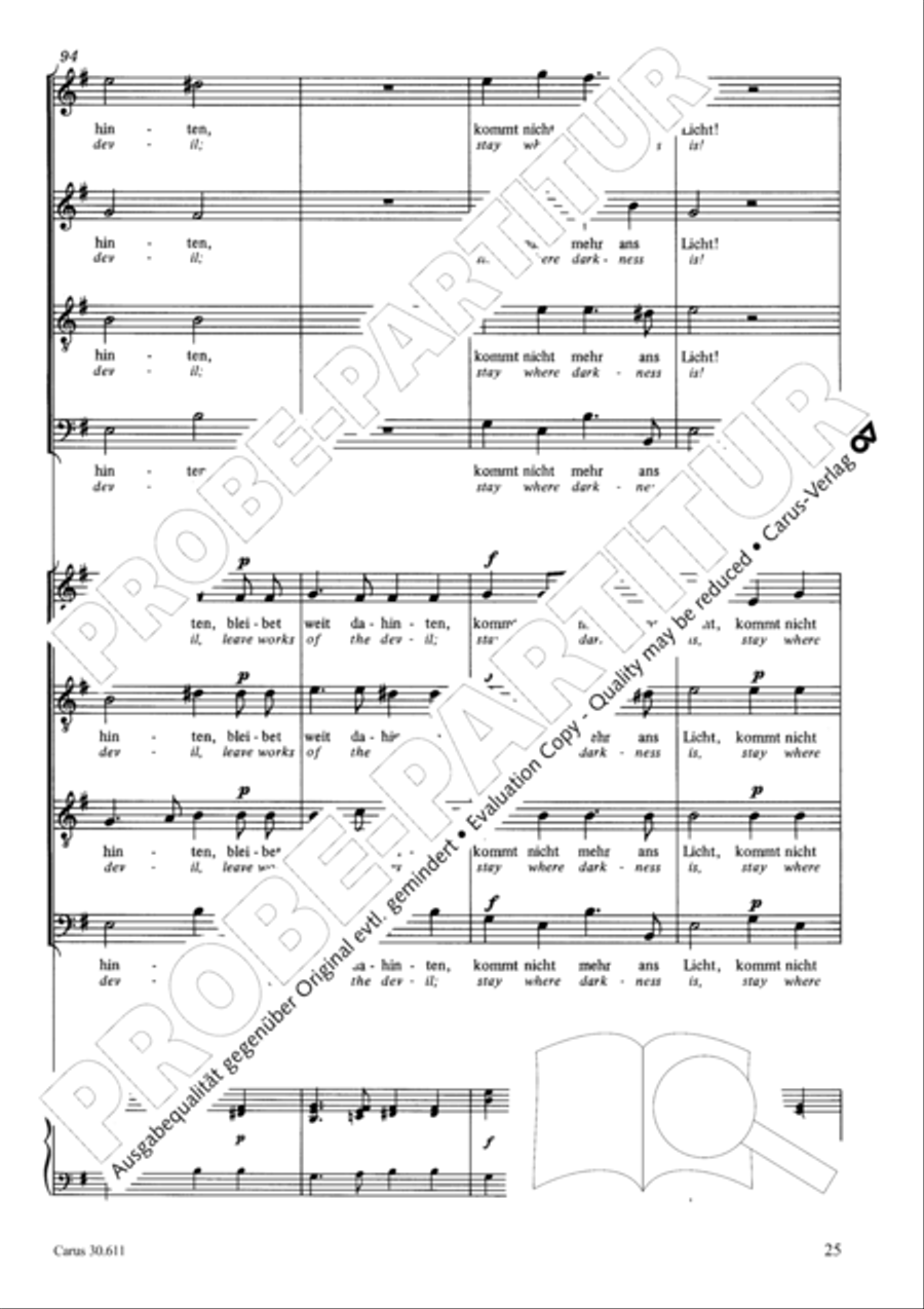 Keep what you have (Halt, was du hast) 4-Part scores gallery preview page 26