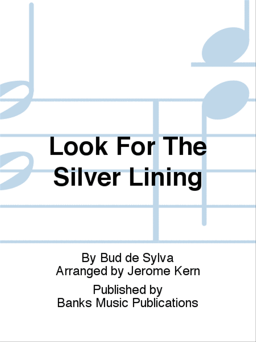 Look For The Silver Lining 2-Part scores gallery preview page 1