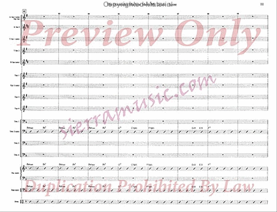 The Doomsday Machine Meets Mr. Gelato Jazz Ensemble scores gallery preview page 12