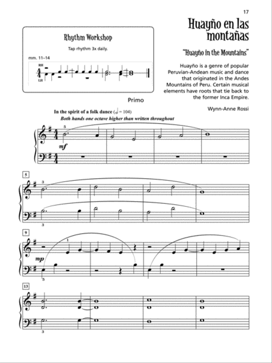 MAosica Latina para Dos, Book 1 Small Ensemble scores gallery preview page 8