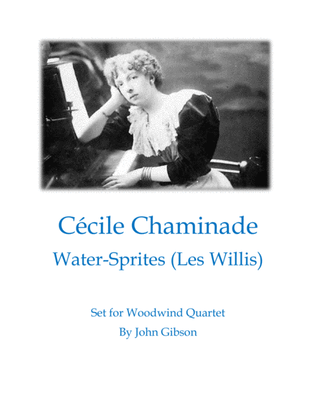 Book cover for Cecile Chaminade - Water Sprites for Woodwind Quartet