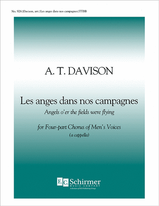 Book cover for Les anges dans nos campagnes (Angels o'er the Fields)