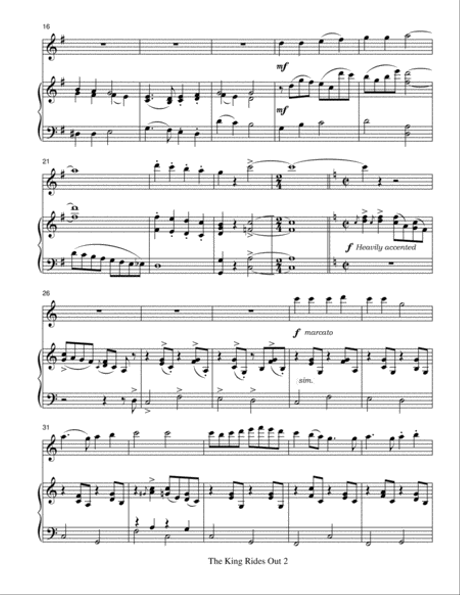 Christmas Adventures for Flute and Piano Flute Solo scores gallery preview page 4
