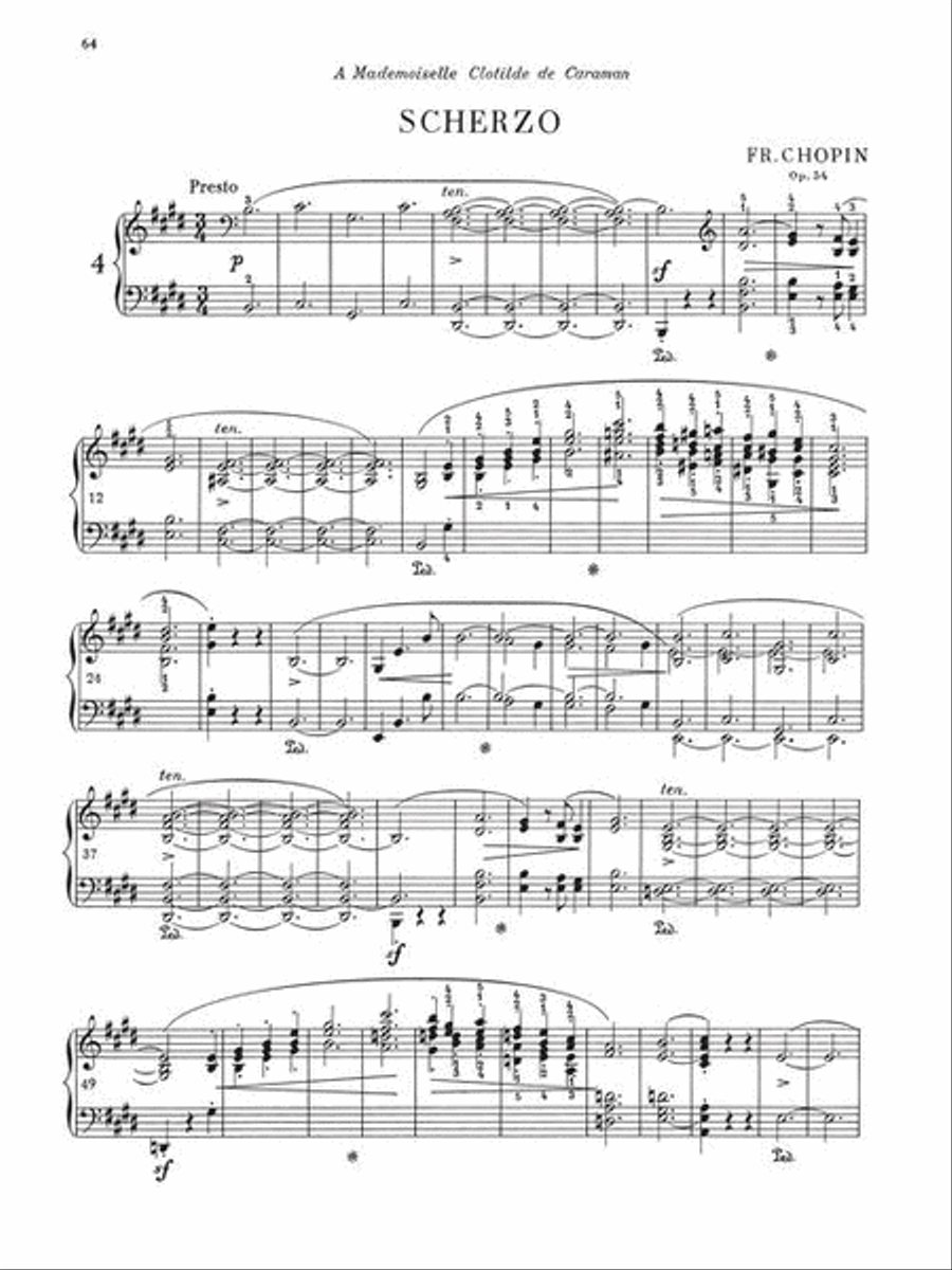 Scherzos Piano Solo scores gallery preview page 7