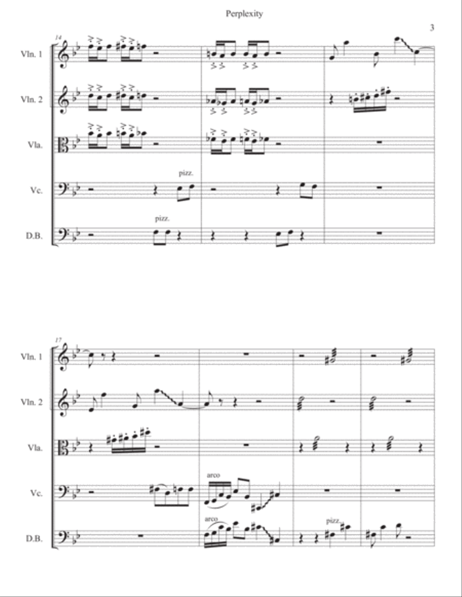 Perplexity String Orchestra scores gallery preview page 3