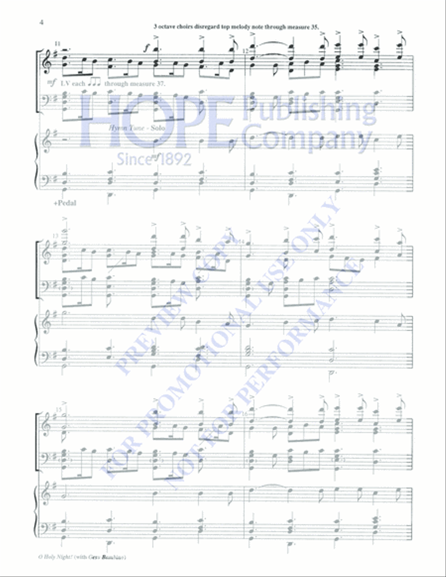 O Holy Night O Holy Night Orchestra scores gallery preview page 4