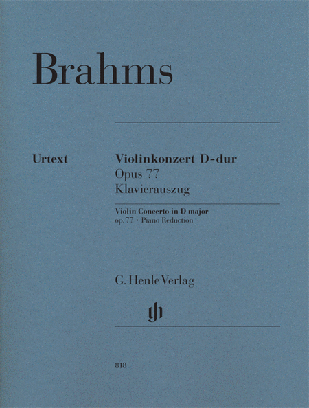 Johannes Brahms - Violin Concerto in D Major, Op. 77 (Piano / Violin)