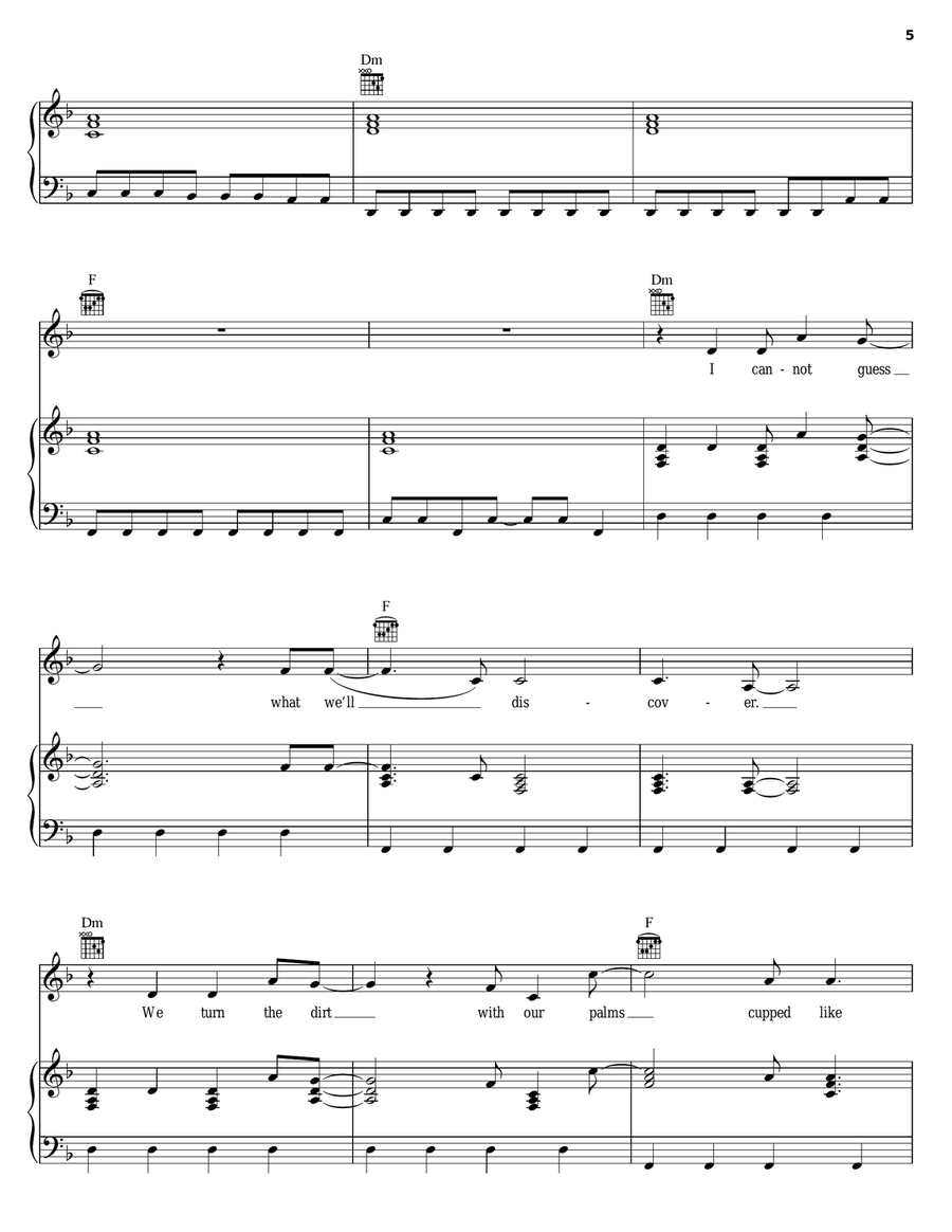Soul Meets Body Soul Meets Body Piano, Vocal, Guitar scores gallery preview page 5