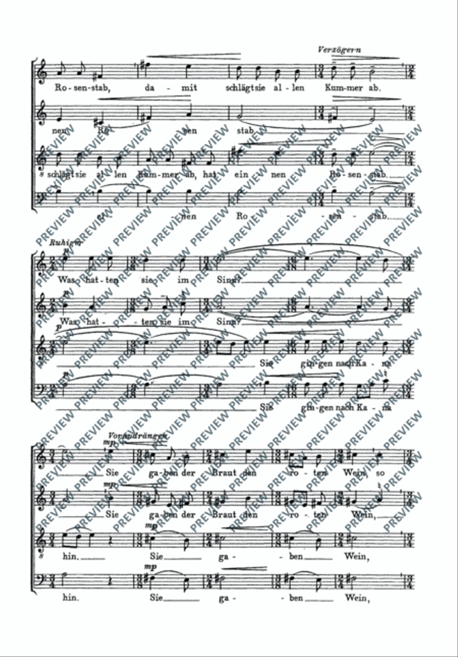 Magic and blessing Magic and blessing 4-Part scores gallery preview page 20