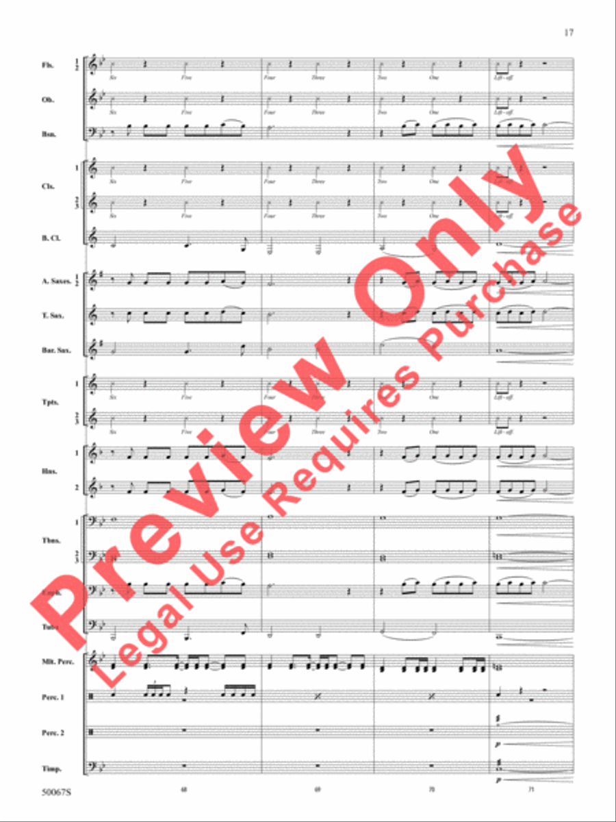 David Bowie -- The Hits David Bowie -- The Hits Concert Band scores gallery preview page 18