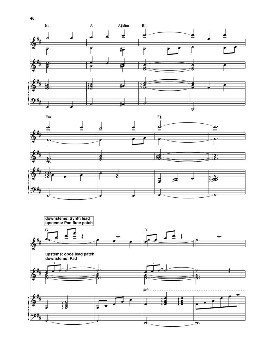 Kiotoshi Guitar scores gallery preview page 5
