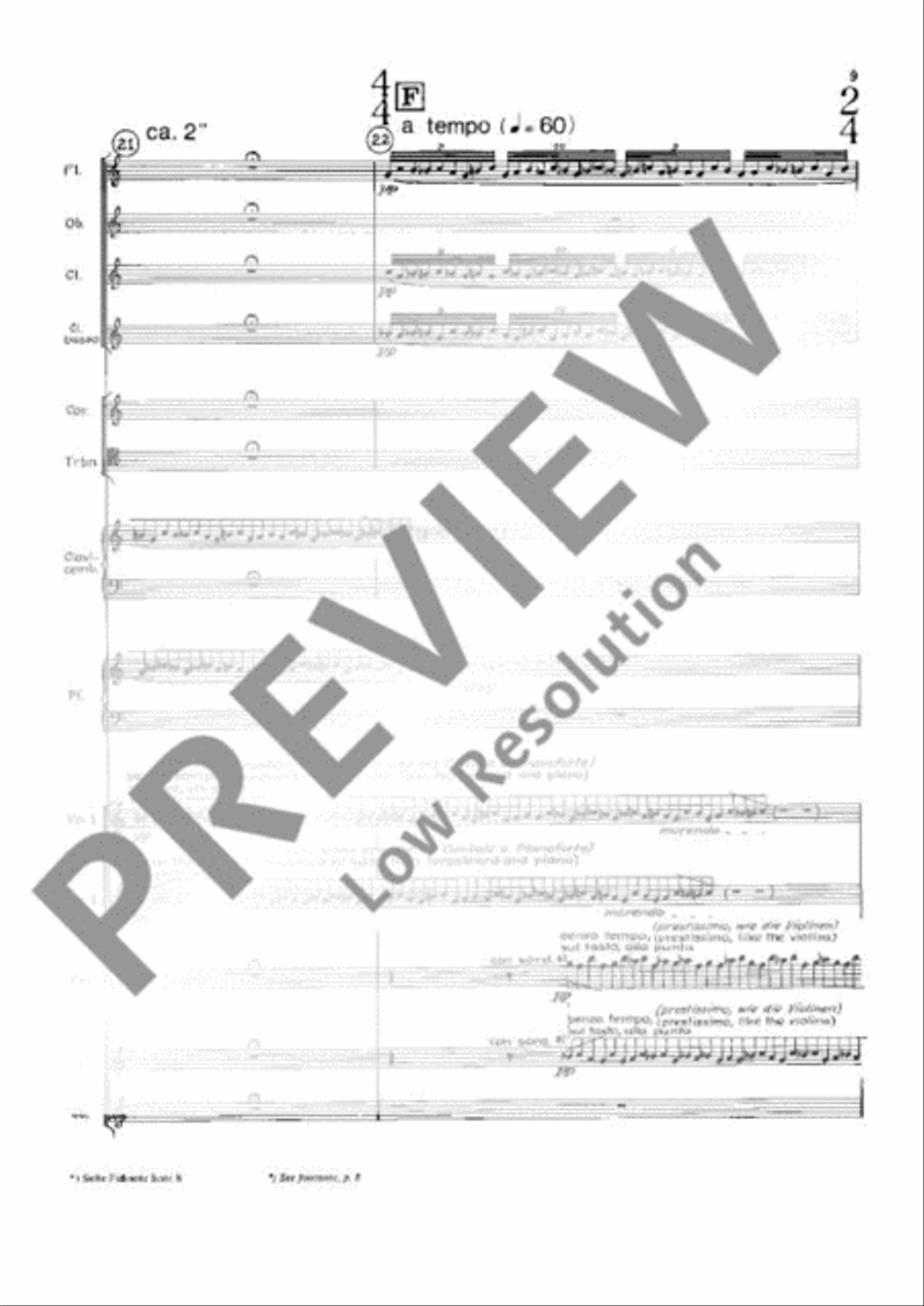 Chamber Concerto Oboe scores gallery preview page 16