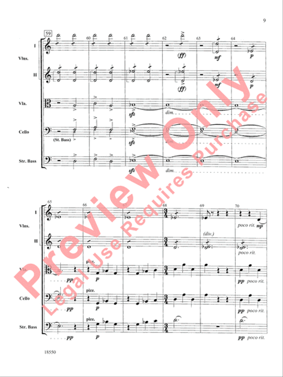 Legend String Orchestra scores gallery preview page 10